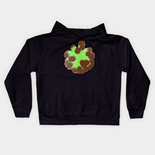 Abstrac Green Art Kids Hoodie